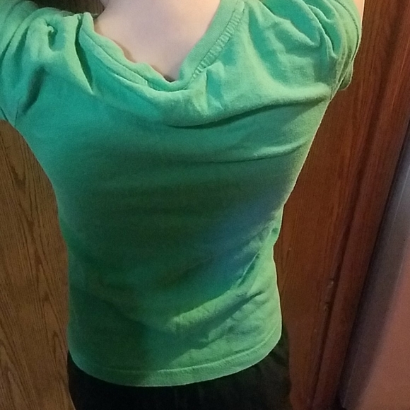 Girls clover sequin T-shirt - Picture 2 of 2